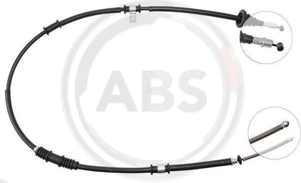 Réparer frein à main bloqué : Câble A.B.S. K11337 Mitsubishi MB520341