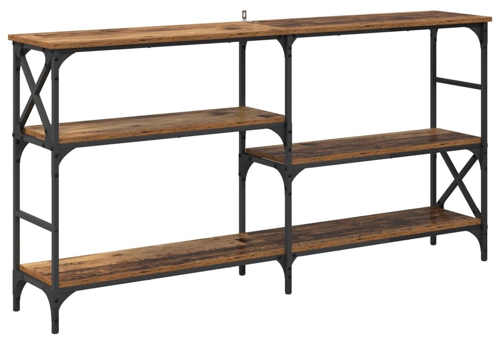 Konsolentisch Altholz 150 x 29 x 76,5 cm Holzwerkstoff