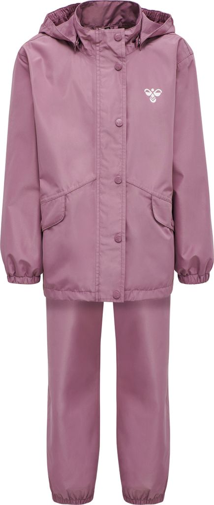 hummel hmlREVA Regenjacke Kinder dusky orchid 122 Produktbild 