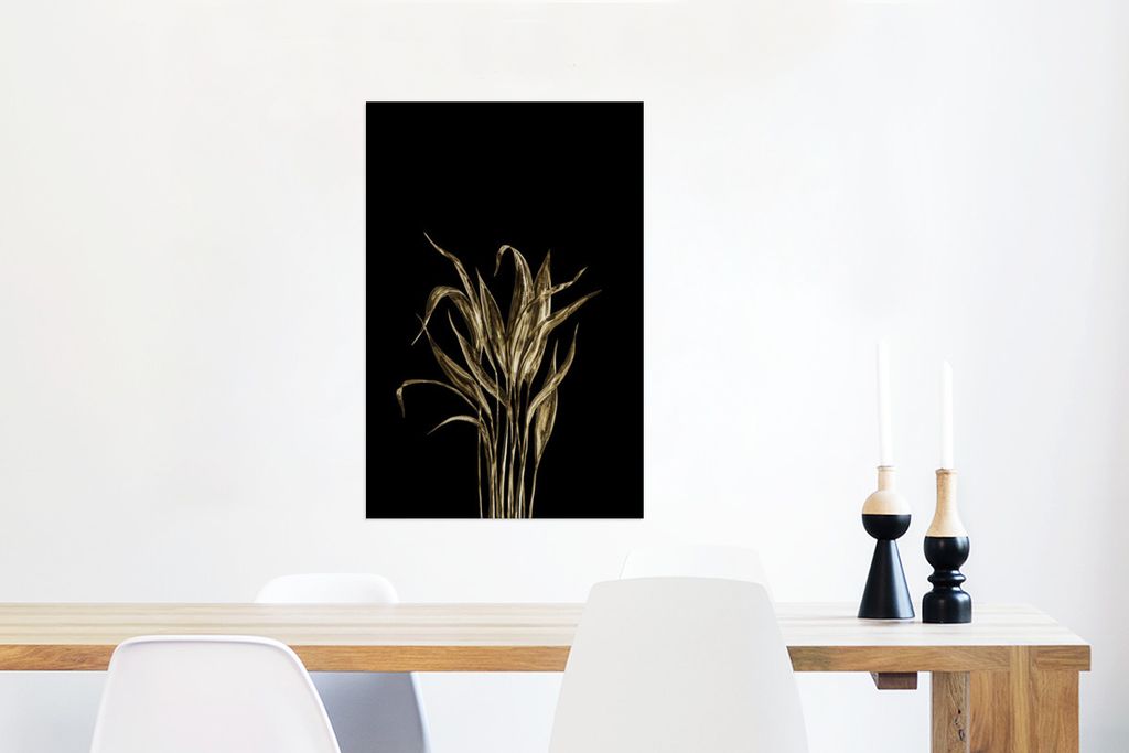 Glasbilder 100x50 Wandbild Druck auf Glas Zweig Blätter Pflanzen 