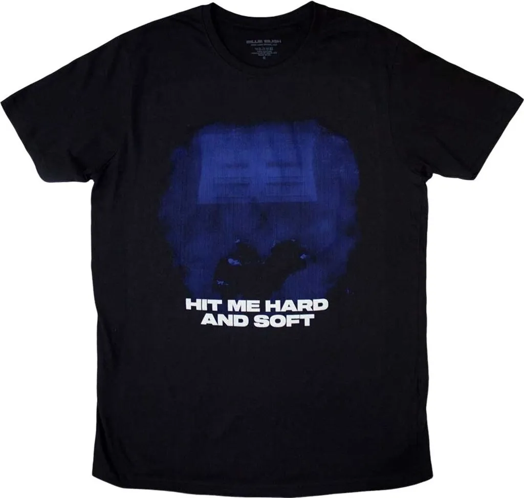 Haut de Musique Billie Eilish Hit Me Hard And Soft Noir en Taille M