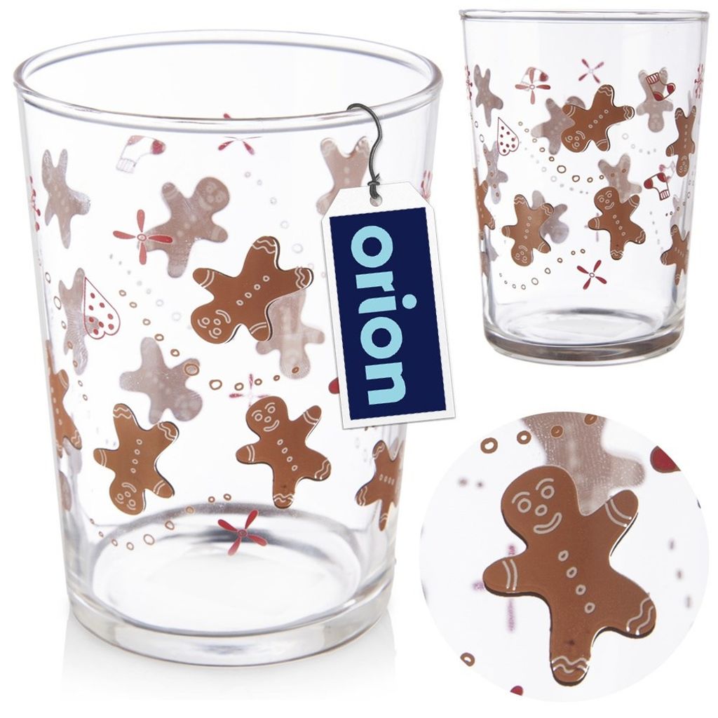 Orion Glas Trinkglas Saftglas LEBKUCHEN 500 ml