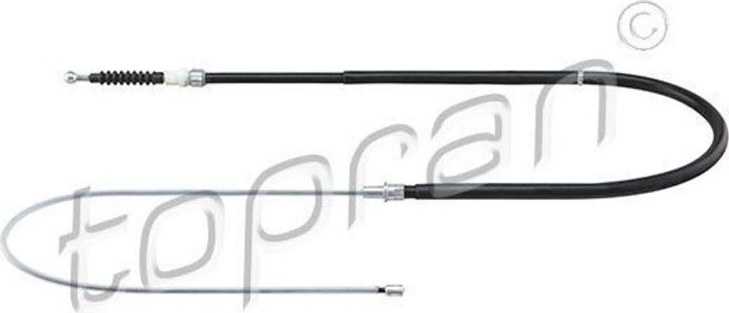 TOPRAN 117 691 - OE 5Q0 609 721AT Handbremsseil für Octavia III (5E)