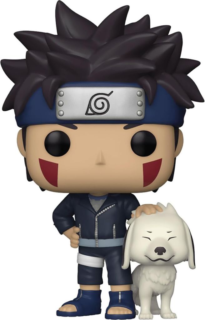 Figura POP Naruto Shippuden Kiba con Akamaru Immagine del prodotto 