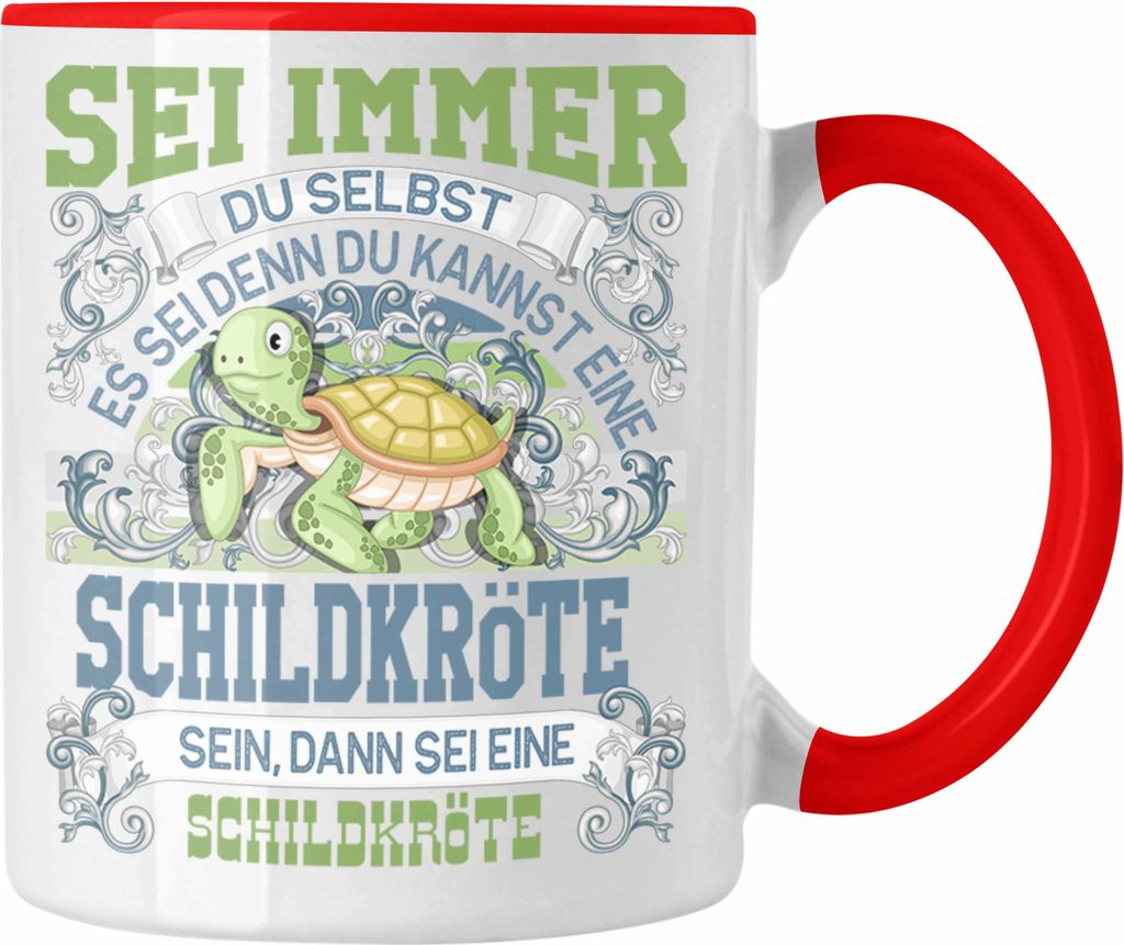 Trendation - Schildkröte Tasse Geschenk Schildkröten Produktbild 