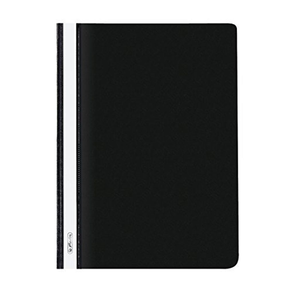 Schnellhefter A4 PP schwarz Produktbild 