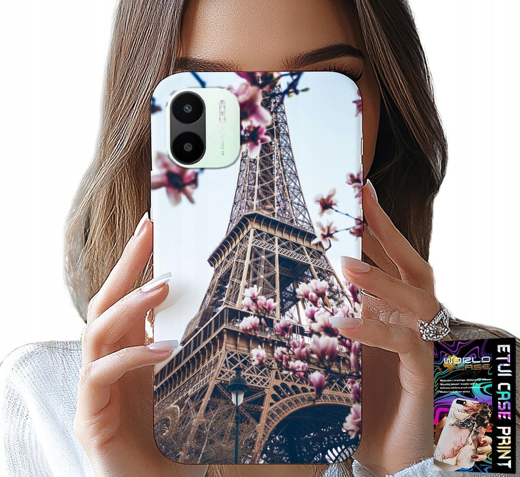 Etui Für Xiaomi Redmi A1 - Paris Eiffelturm Schöne Rückseite