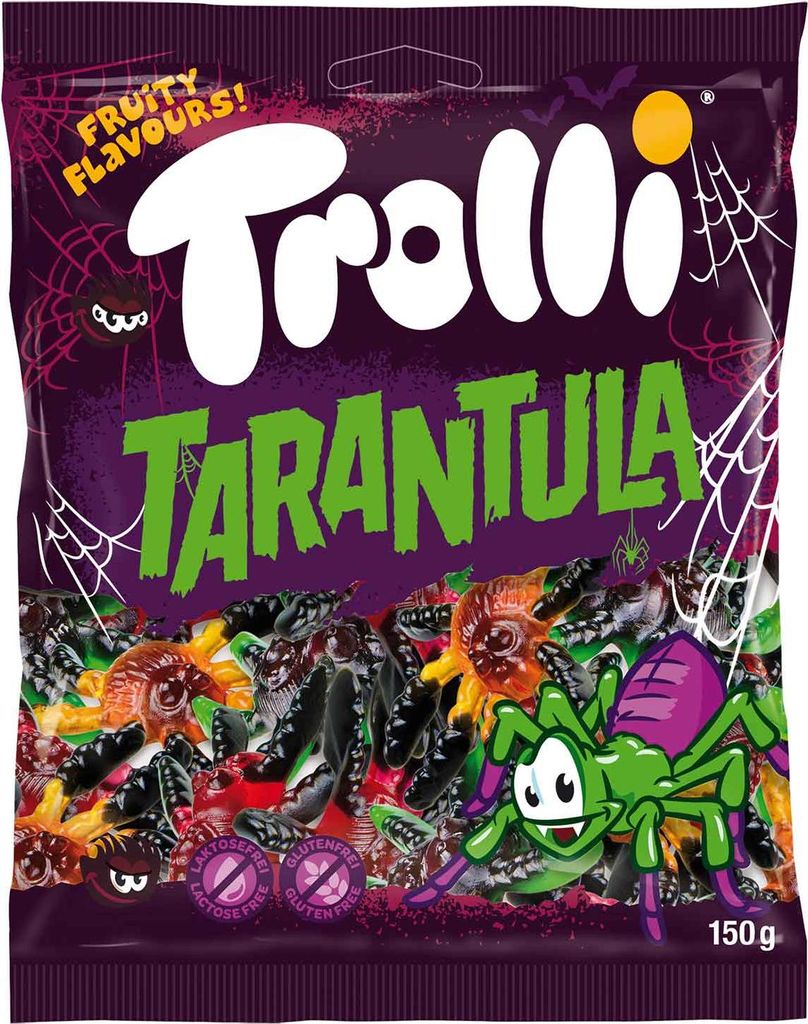 Trolli Tarantule s intenzivní ovocnou příchutí balení 150g Obrázek produktu 