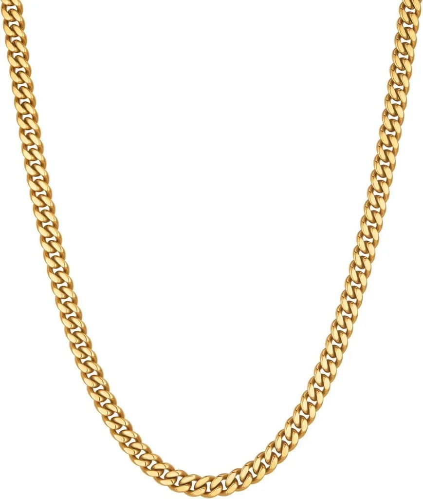 Collier en or 18 carats pour homme idéal pour un cadeau ou soirée