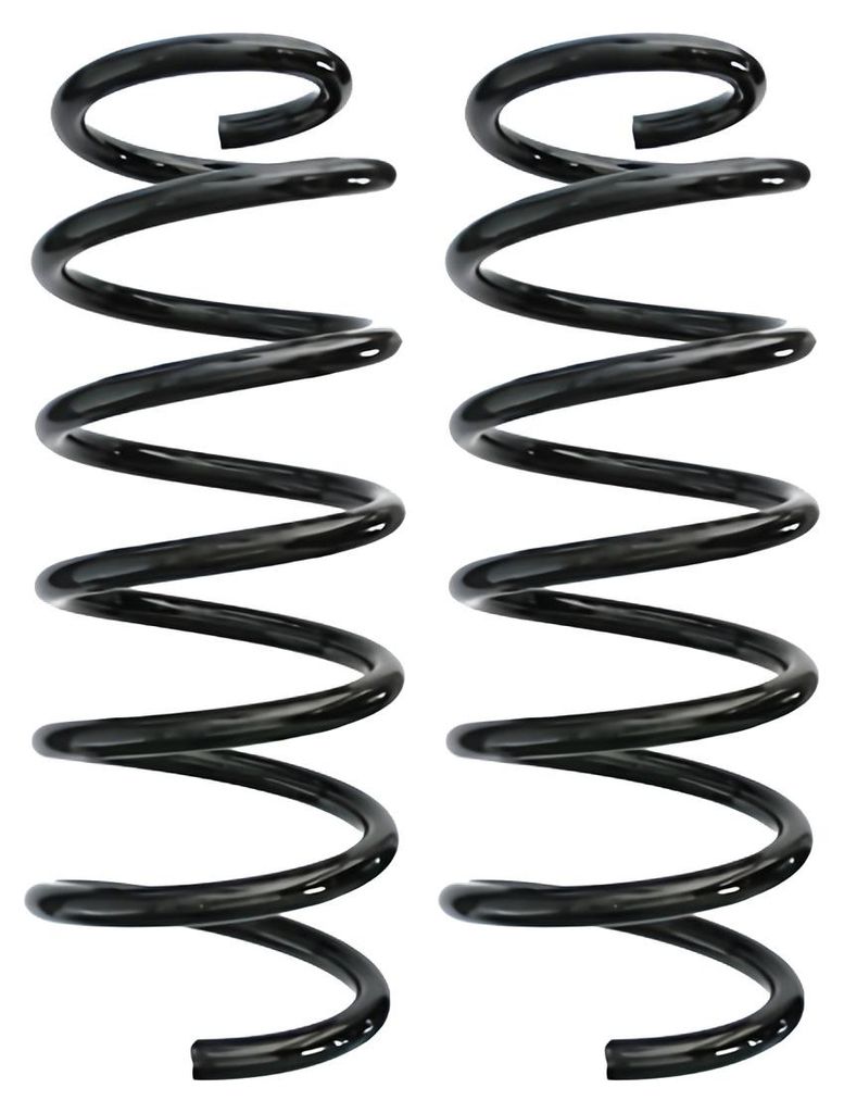 Fahrwerksfedern-Set Vorderachse Schraubenfeder Ø122mm SPIDAN für MITSUBISHI COLT