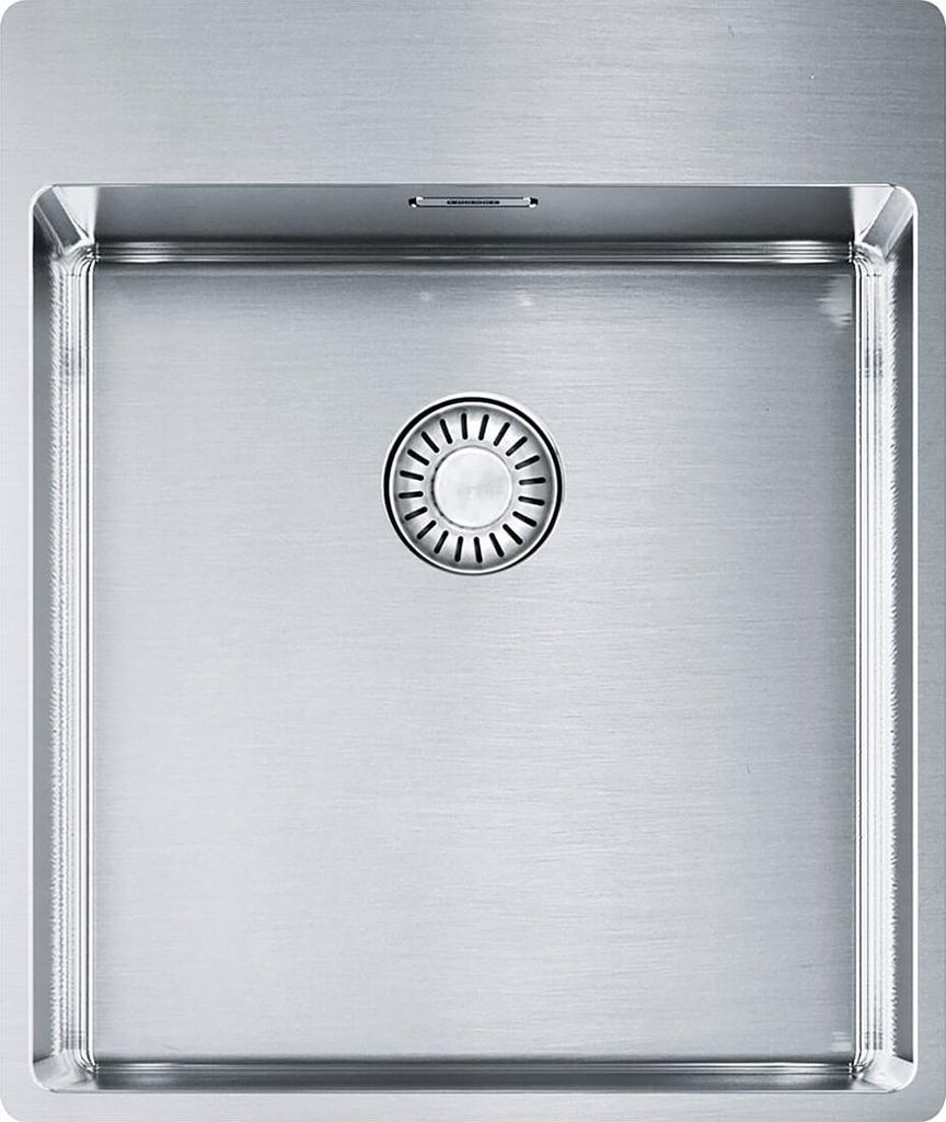 Franke Box, BXX 210-40 A, Drehknopfventil, 430 x 510 mm, Edelstahl 127.0361.224