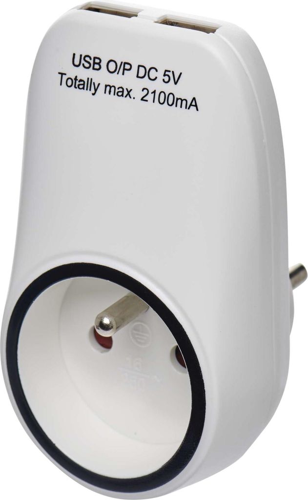Zásuvka s 2x USB