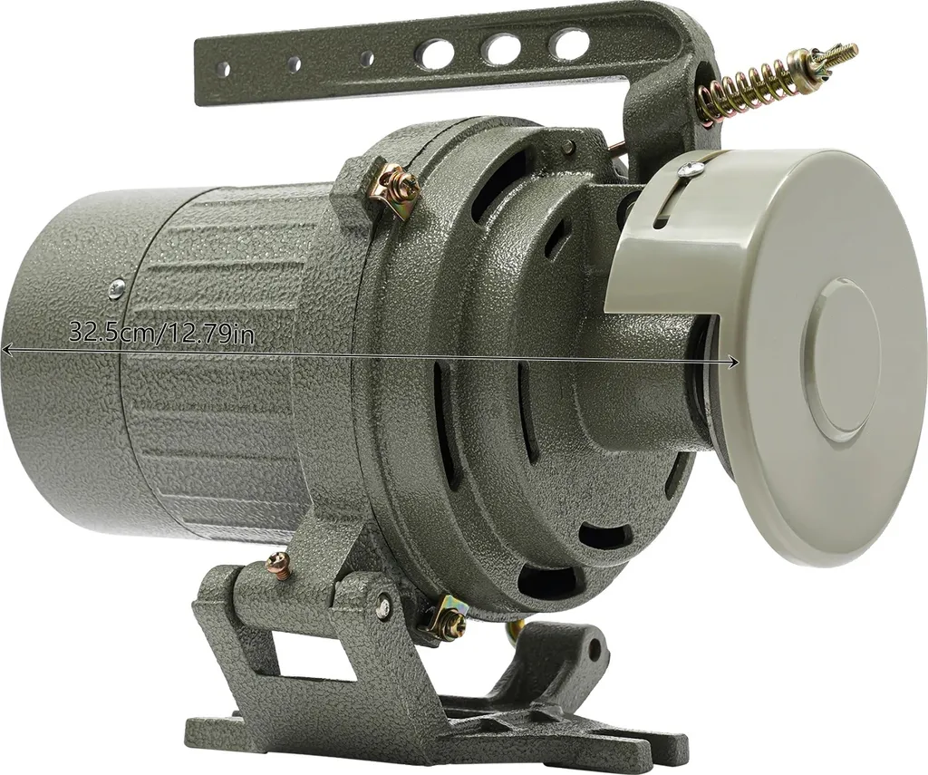 Moteur de remplacement pour machine à coudre industrielle 400W fonte gris