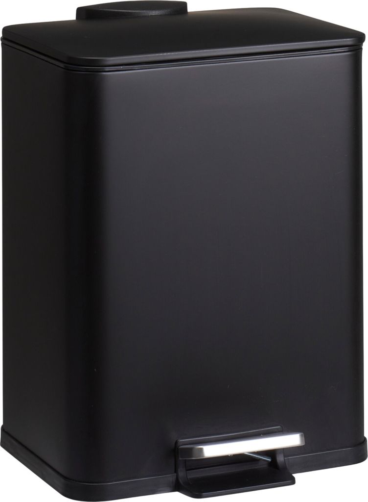Mulleimer/treteimer - schwarz - Eisen - 20 Liter - 33 x 21 Produktbild 