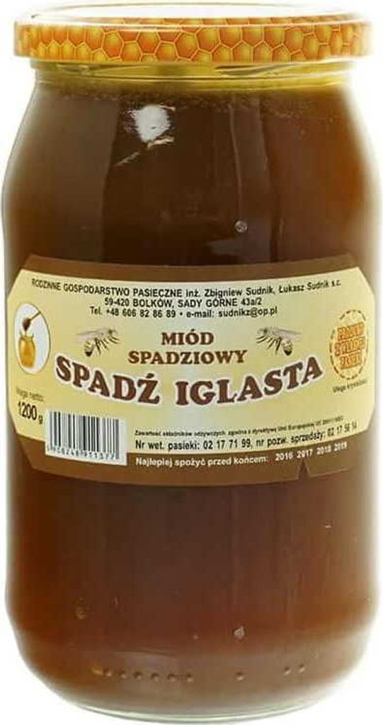 Honigtau Honig 1200g Rodzinna Pasieka Sudnik Produktbild 