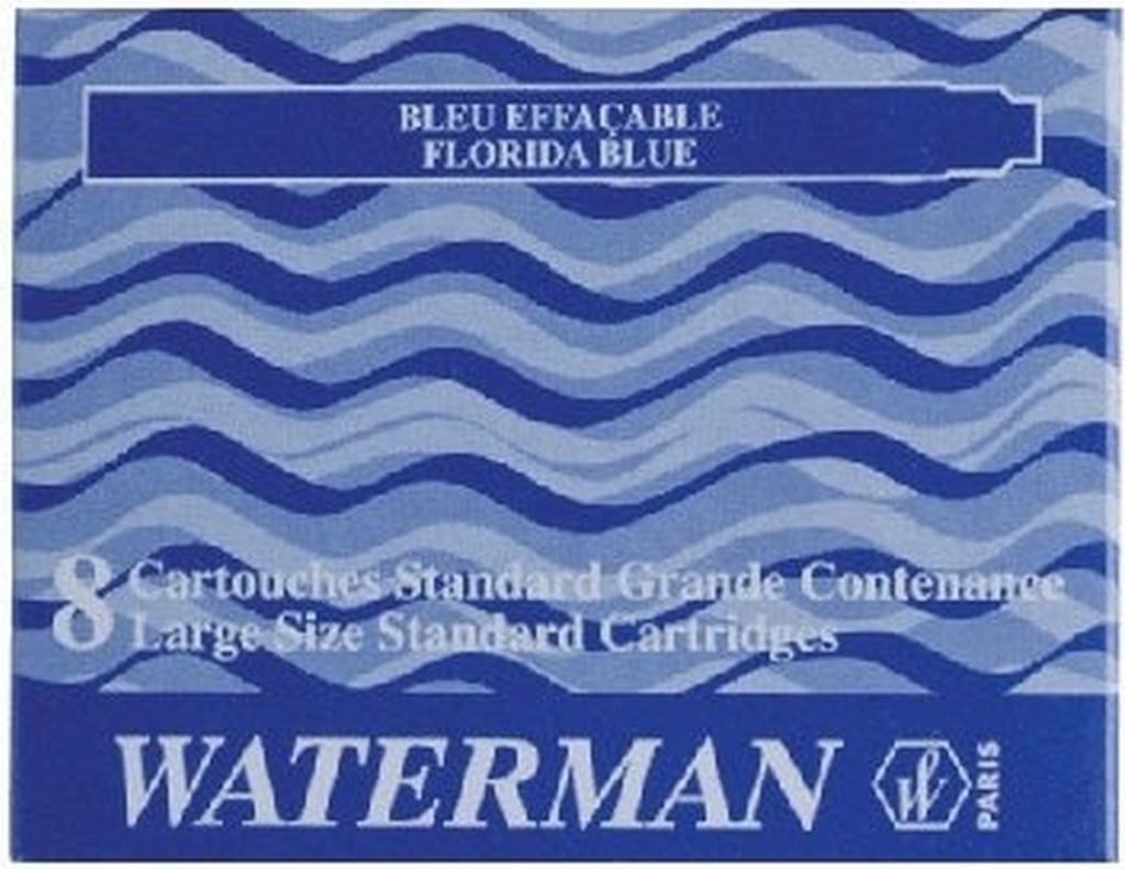 Tintenpatronen Standard floridablau VE=30x8 Stück