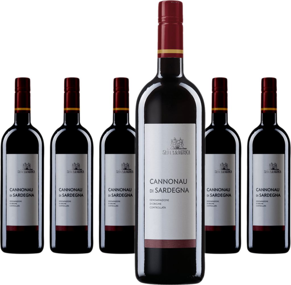6 x Sella & Mosca Cannonau di Sardegna DOC Produktbild 