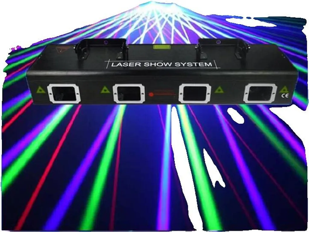 Laser spectacle 80W : solution haute visibilité pour shows en plein air