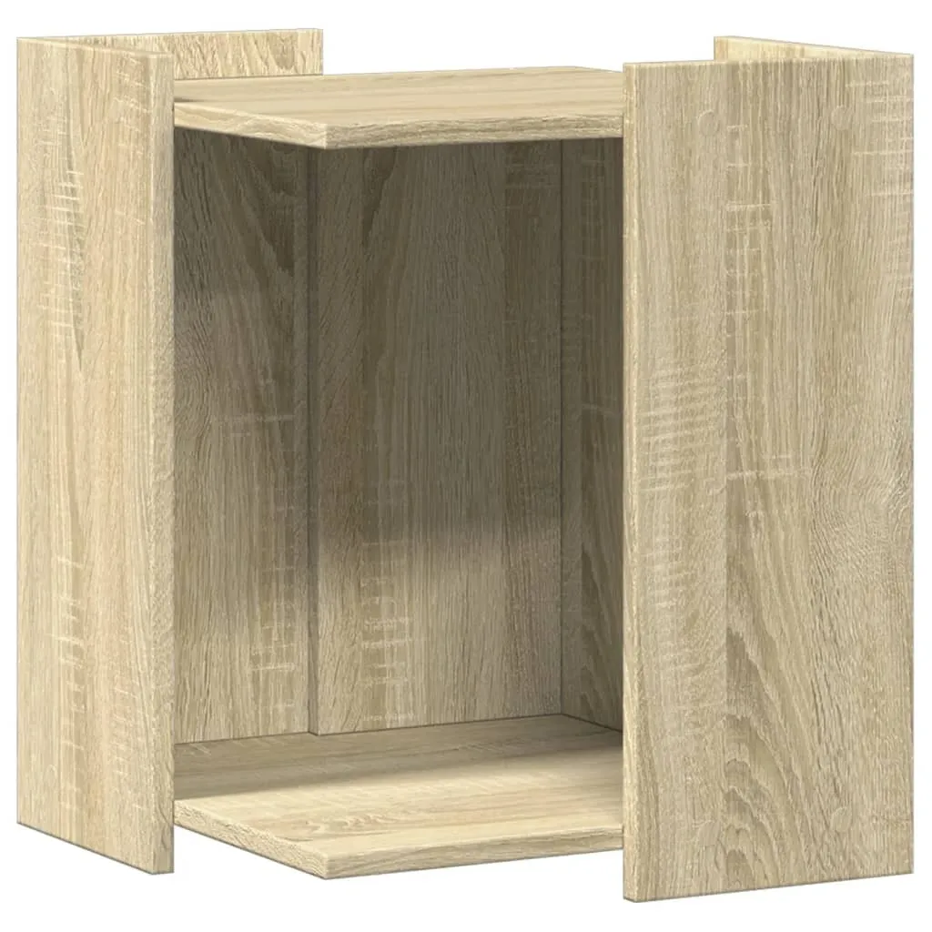 Casetta Lettiera Gatto Rovere Sonoma 42cm | Nascondi Lettiera vidaXL