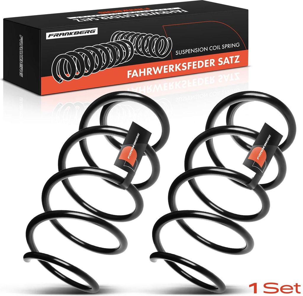 Frankberg 2x Fahrwerksfeder Vorderachse für Mercedes-Benz B-Klasse W245 2.0L 2005-2011