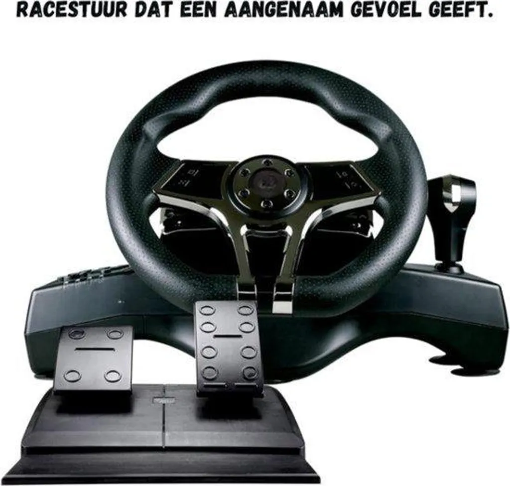 Volant de pilotage pour simulation automobile sur Nintendo Switch et PS4
