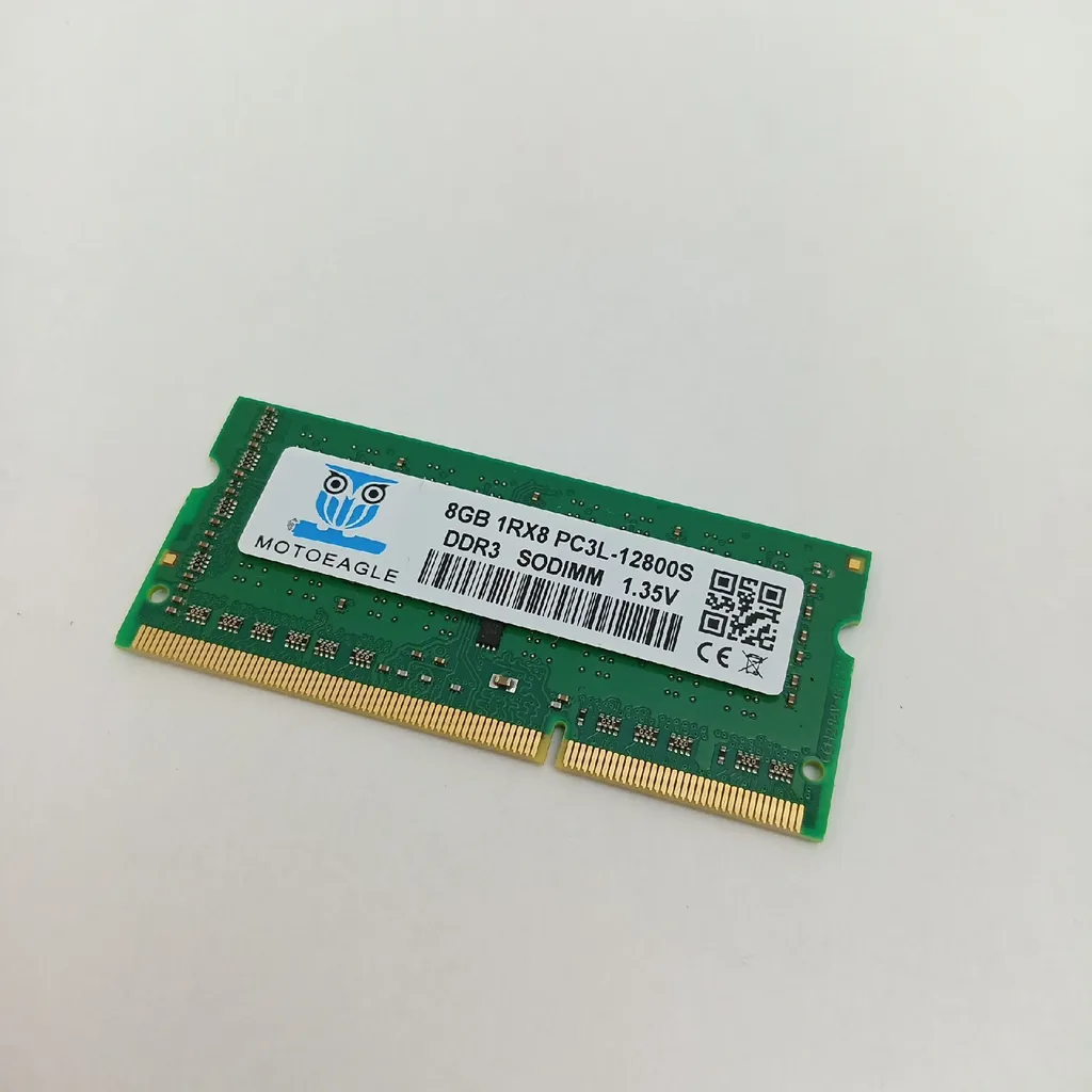 Motoeagle 8 Go DDR3L 1600 MHz PC3L-12800S RAM SODIMM pour PC Portable