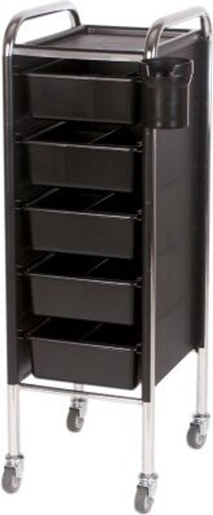 Efalock Piccolo 84/5 Basic Small Arbeitswagen chrom schwarz