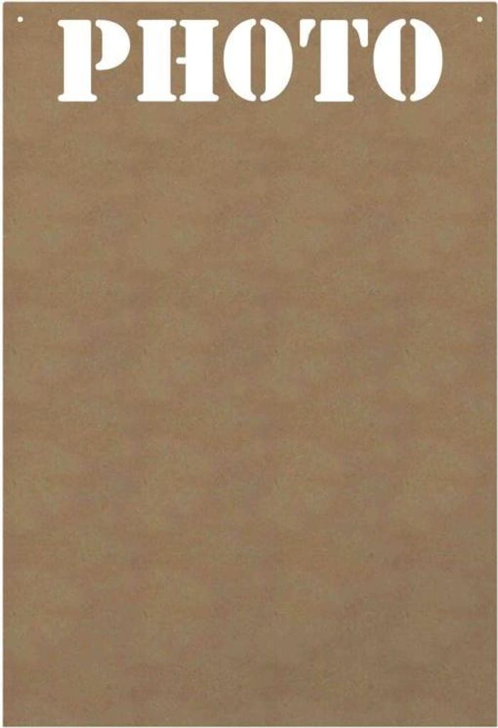 Gomille MDF-Figur Bastelplatte Dekoration 58 cm Holz