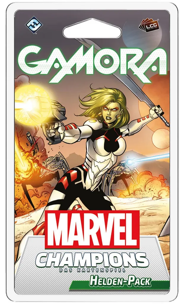 Marvel Champions Gamora - Deck Justice et Cartes de Combat Gardiens