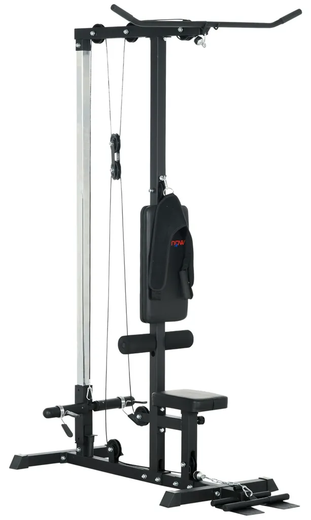 Machine lat pulldown et tirage poitrine pour entraînement du dos