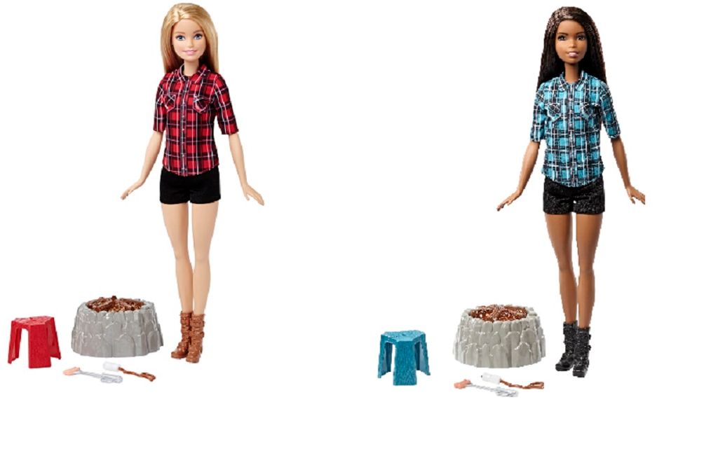 Mattel Barbie Puppen Lagerfeuer Set (Motivauswahl)