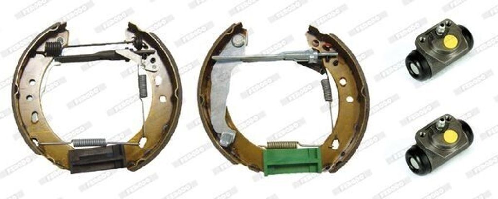FERODO Bremsensatz Trommelbremse Hinten für NISSAN MICRA II (K11) FMK417