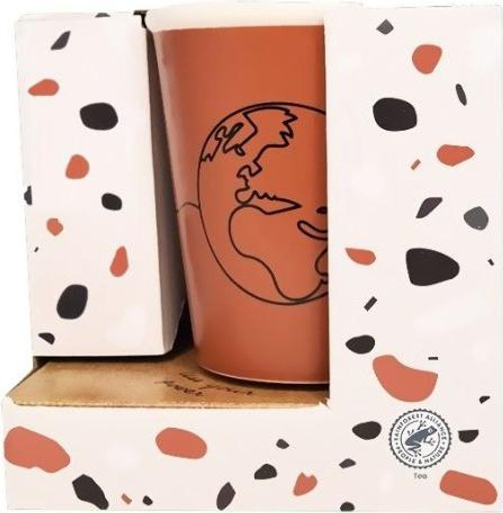 Tasse in Geschenkbox rot