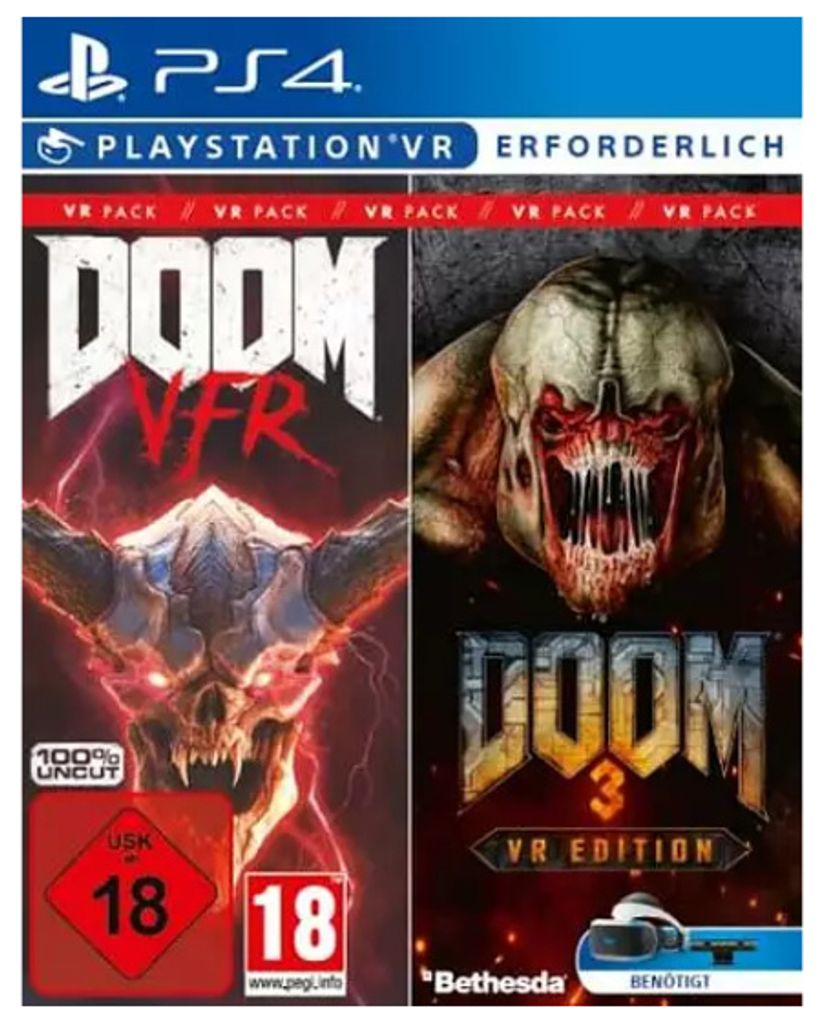 DOOM VFR + DOOM 3 VR PS4-Spiel