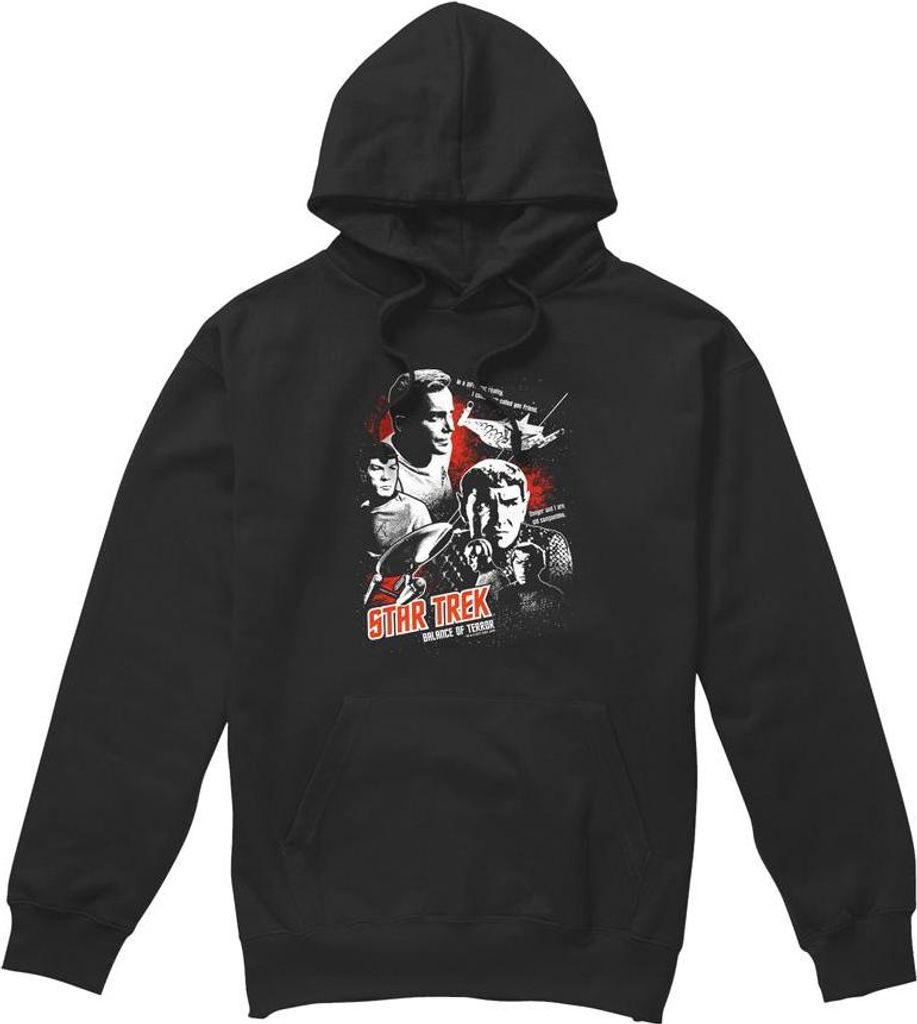 Star Trek - "Balance of Terror" Kapuzenpullover für Herren TV8416 (S) (Schwarz)