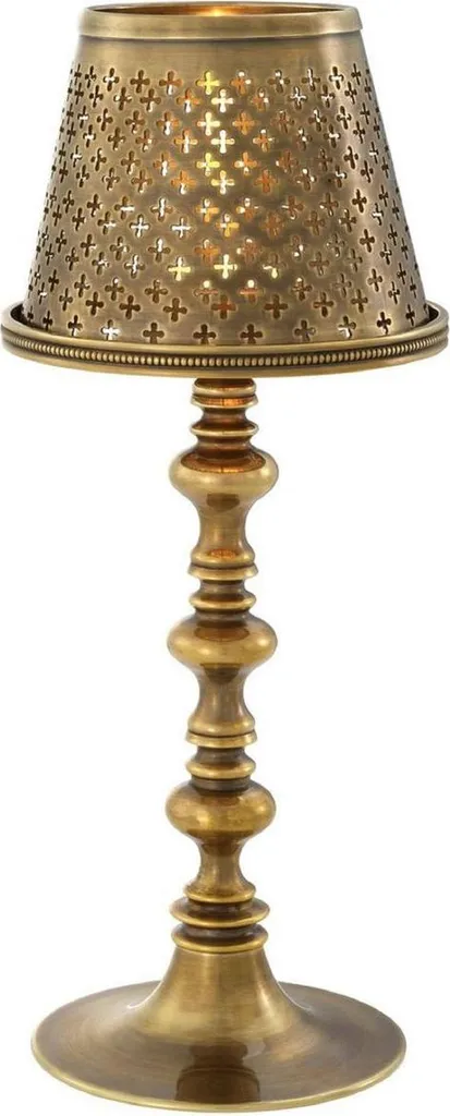 Bougeoir en Laiton Chic 39 cm : Sublimez vos Coins Sombres avec Style