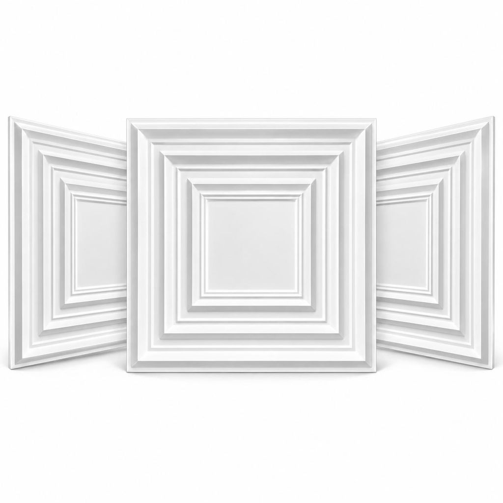 Kunststoff 3D Wandpaneele Wanddeko Wandverkleidung Produktbild 