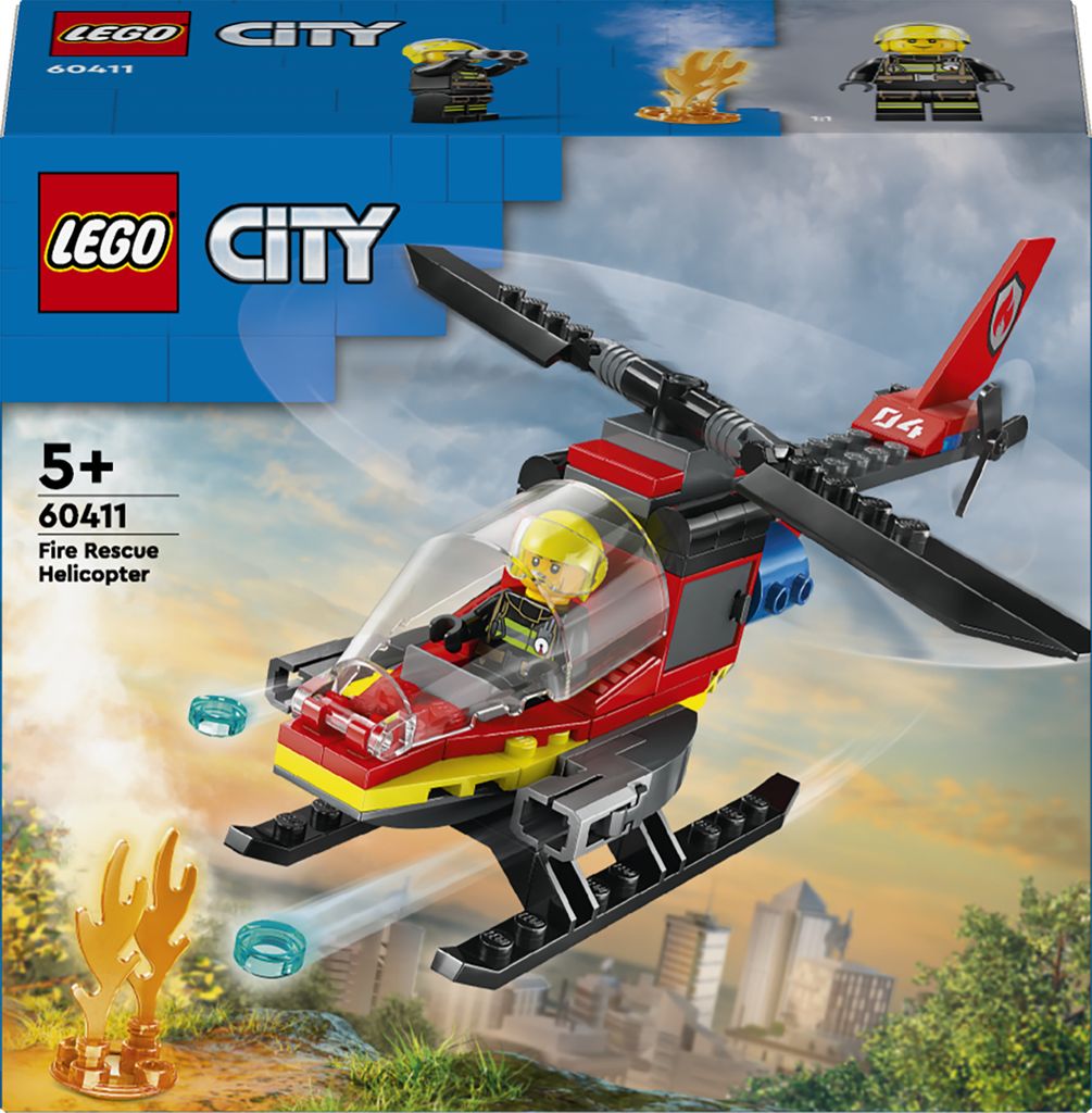 LEGO City Elicottero dei pompieri - 60411 Immagine del prodotto 