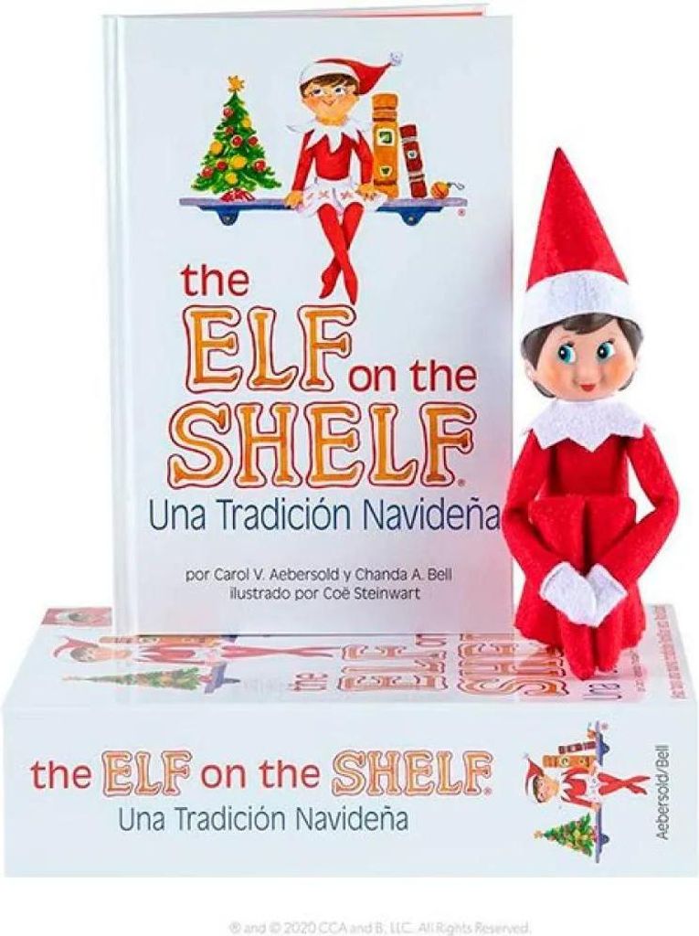 Cefa Toys The Elf On The Shelf Geschichte Und Puppe Spanisch Durchsichtig Durchsichtig One Size