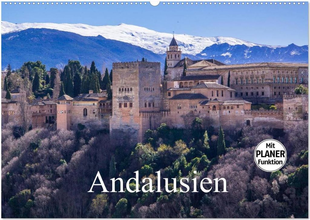 Andalusien (Wandkalender 2026 DIN A2 quer), CALVENDO Monatskalender