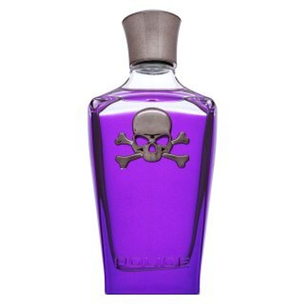A bottle of Police Potion Arsenic Eau de Parfum for women.