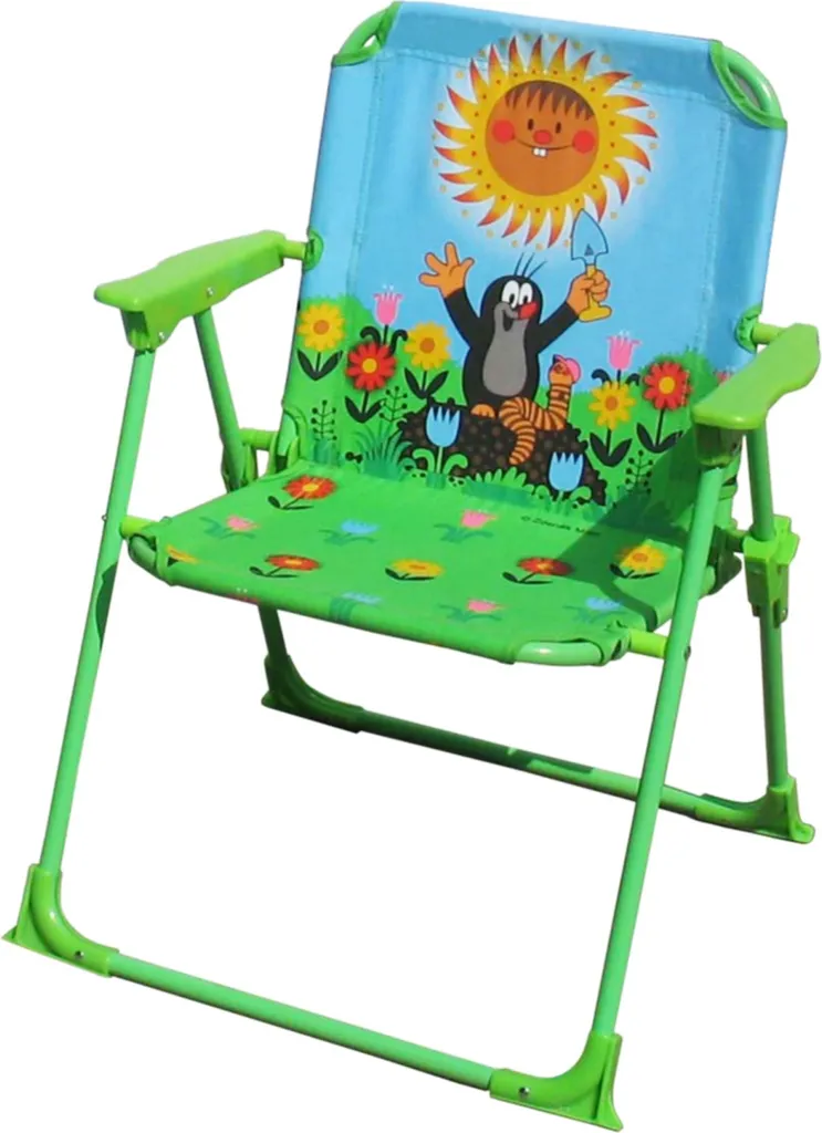 Sedia pieghevole bambini Krtek La Piccola Talpa giardino 3+ anni