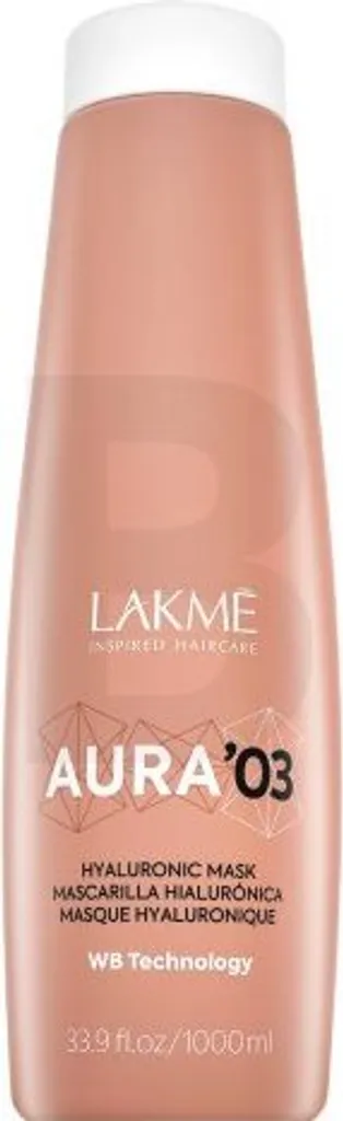 Lakmé Aura '03 Hyaluronic Mask 1000 ml - Masque Fortifiant Professionnel