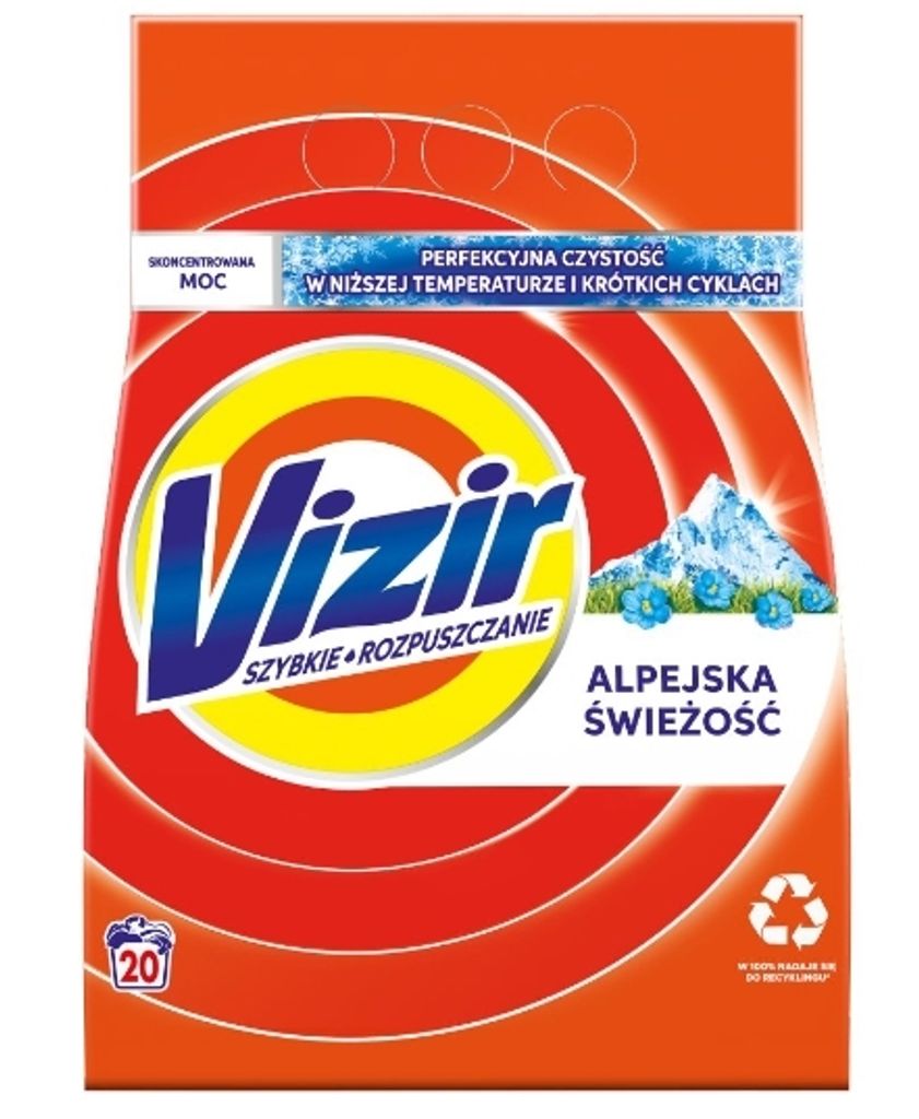 Weißes Stoff-Waschmittel, 1,1 kg Produktbild 