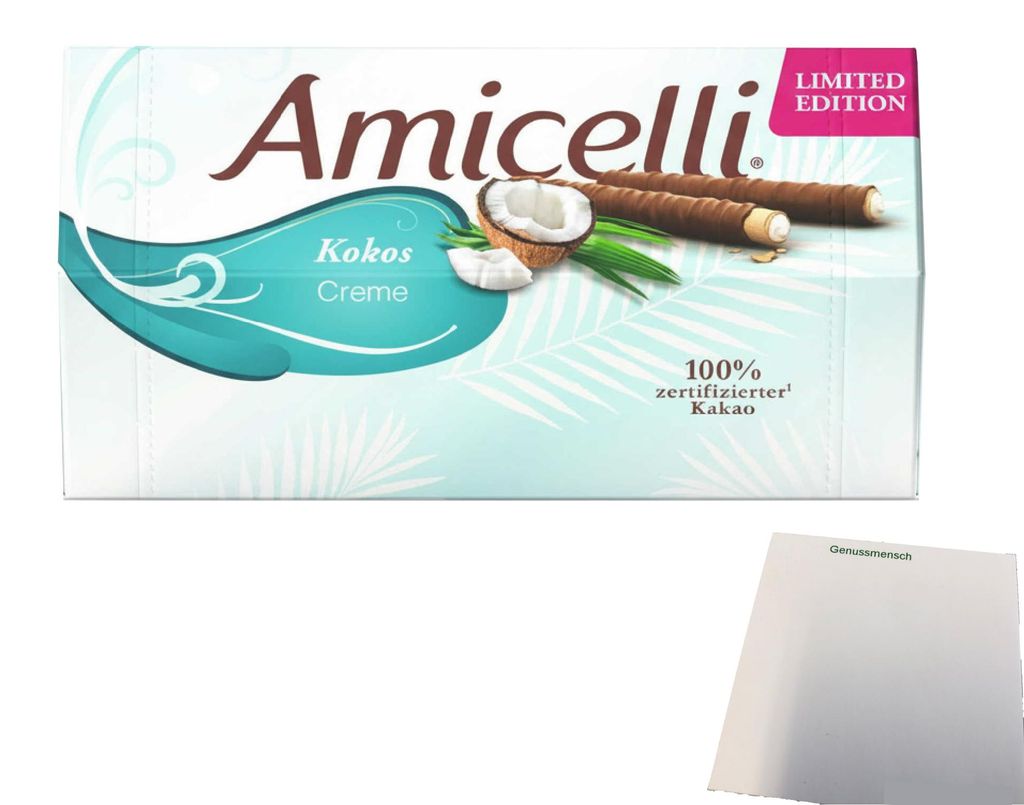 Amicelli Kokoscreme (200g Packung) + usy Block