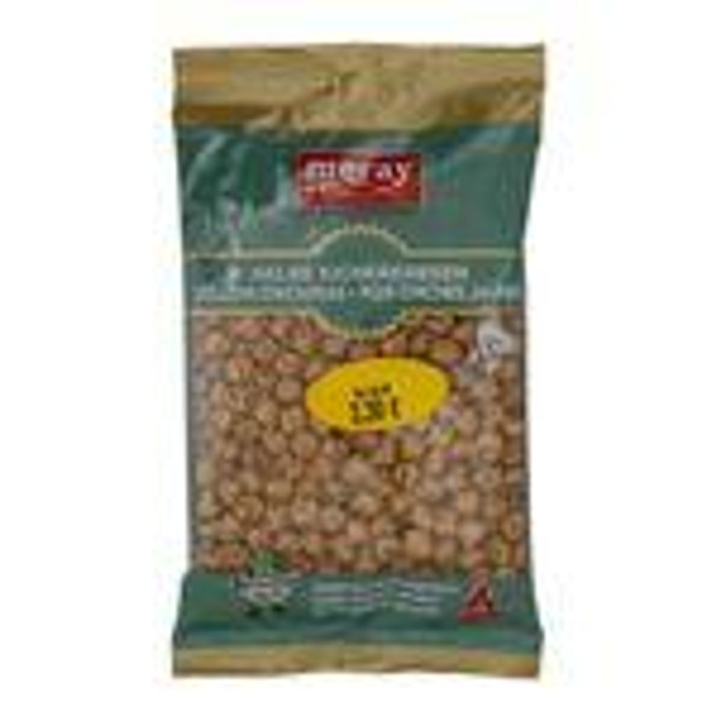 Meray Gelbe Kichererbsen – 250 g – Knusprig geröstet und ungesalzen