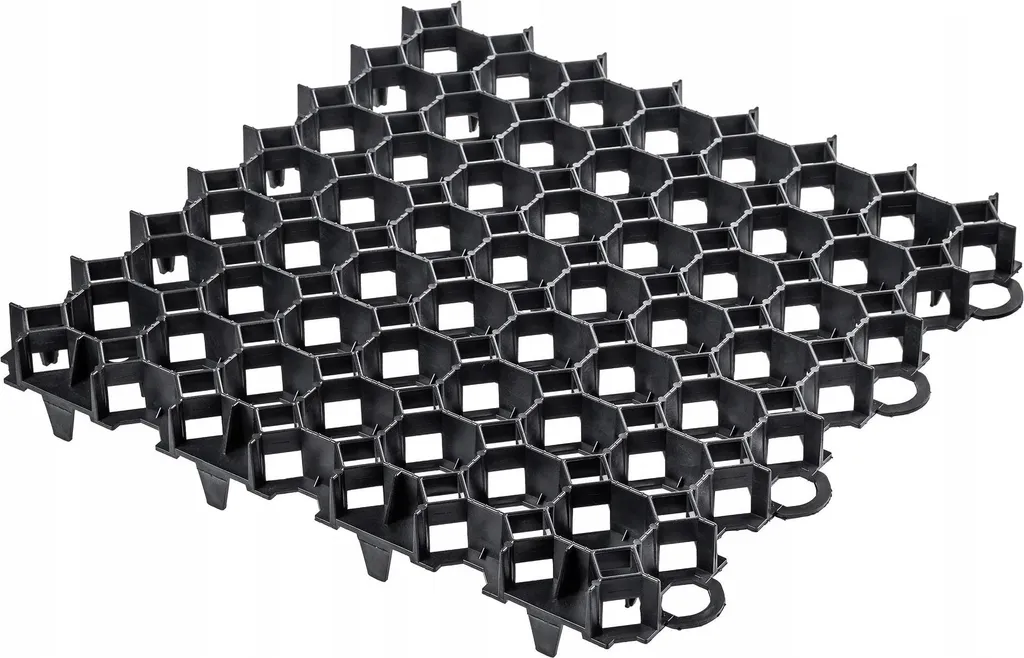 Dalle alvéolaire anti-boue pour parking - Solution sol stable 20 pcs