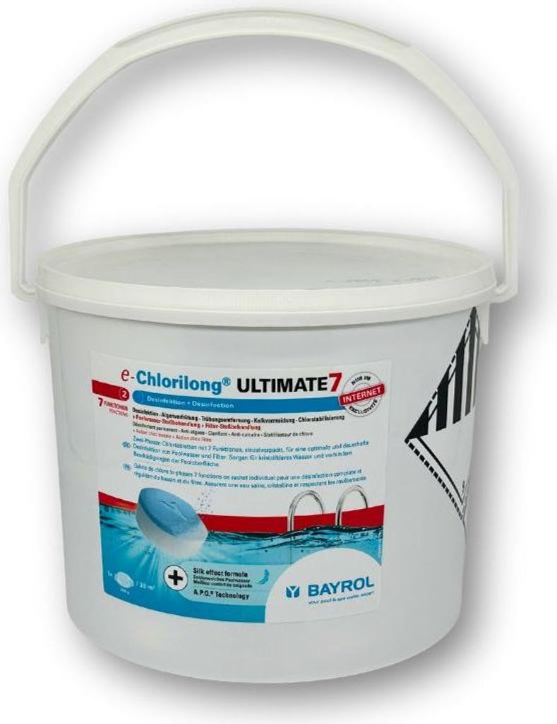 Bayrol e-Chlorilong Ultimate 7-10,2kg Chlor Tablette mit 7 Produktbild 