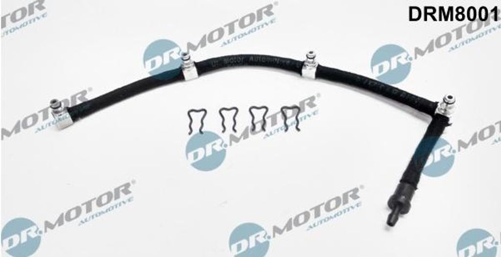 DR.MOTOR AUTOMOTIVE DRM8001 Leckkraftstoff-Schlauch für HYUNDAI i30 (FD) Rücklaufleitung Common Rail
