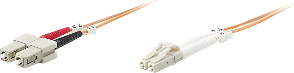 Cavo Fibra Ottica Multimodale 5m LC a SC OM2 Intellinet 470391